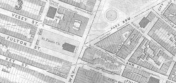 Map of Broadway and Anne Over Time